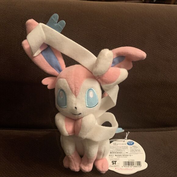 New NWT Nymphia Pokemon Best Wishes Plush Doll Takara Tomy Nintendo From Japan - Picture 10 of 16